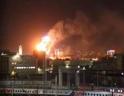 21 شخصاً ضحايا حريق اندلع بموسكو 