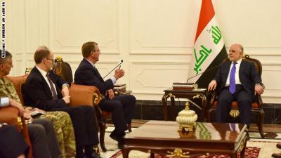 العبادي : الموصل معركة عراقية ولا نحتاج مساعدة من تركيا 