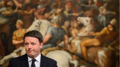 رئيس وزراء إيطاليا يقرر الاستقالة بعد خسارة معركة الاستفتاء 