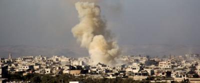 العدوان الصهيوني يقصف معسكراً للجيش العربي السوري لمساندة الارهابيين 
