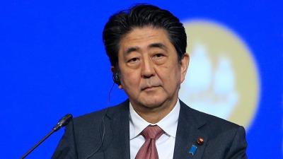 آبي رئيساً للحزب الحاكم في اليابان بفارق 254 صوتاً 