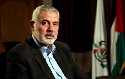 هنية .. رئيساً للمكتب السياسي لحركة حماس لدورة جديدة